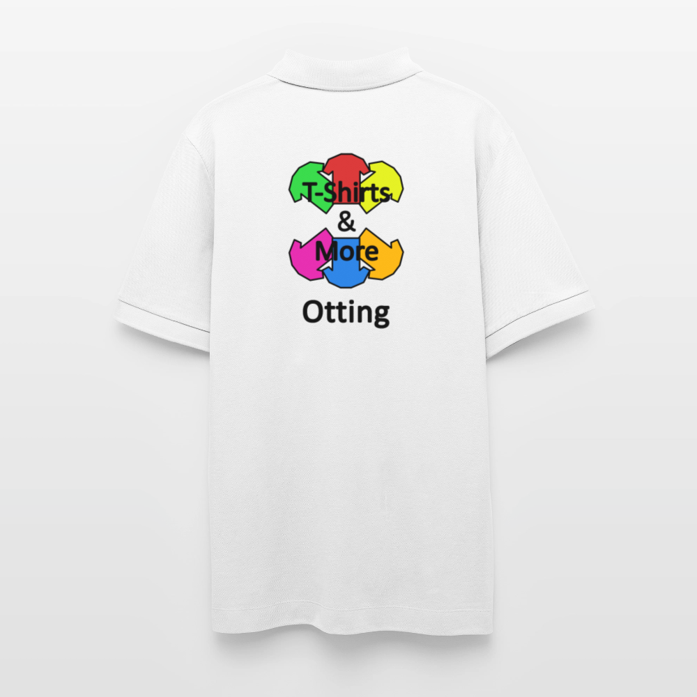 Unisex Bio-Poloshirt Mit Firmenlogo - Weiß