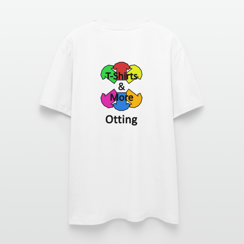 Männer Bio-T-Shirt Mit Firmenlogo - Weiß