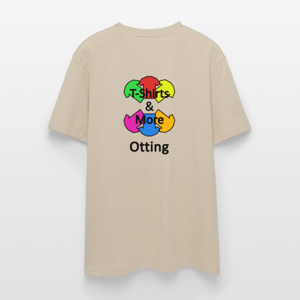 Männer Bio-T-Shirt Mit Firmenlogo - Beige