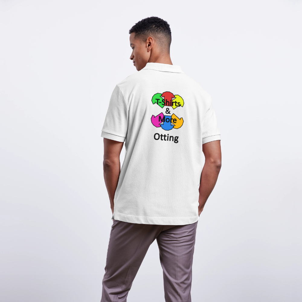 Unisex Bio-Poloshirt Mit Firmenlogo - Weiß