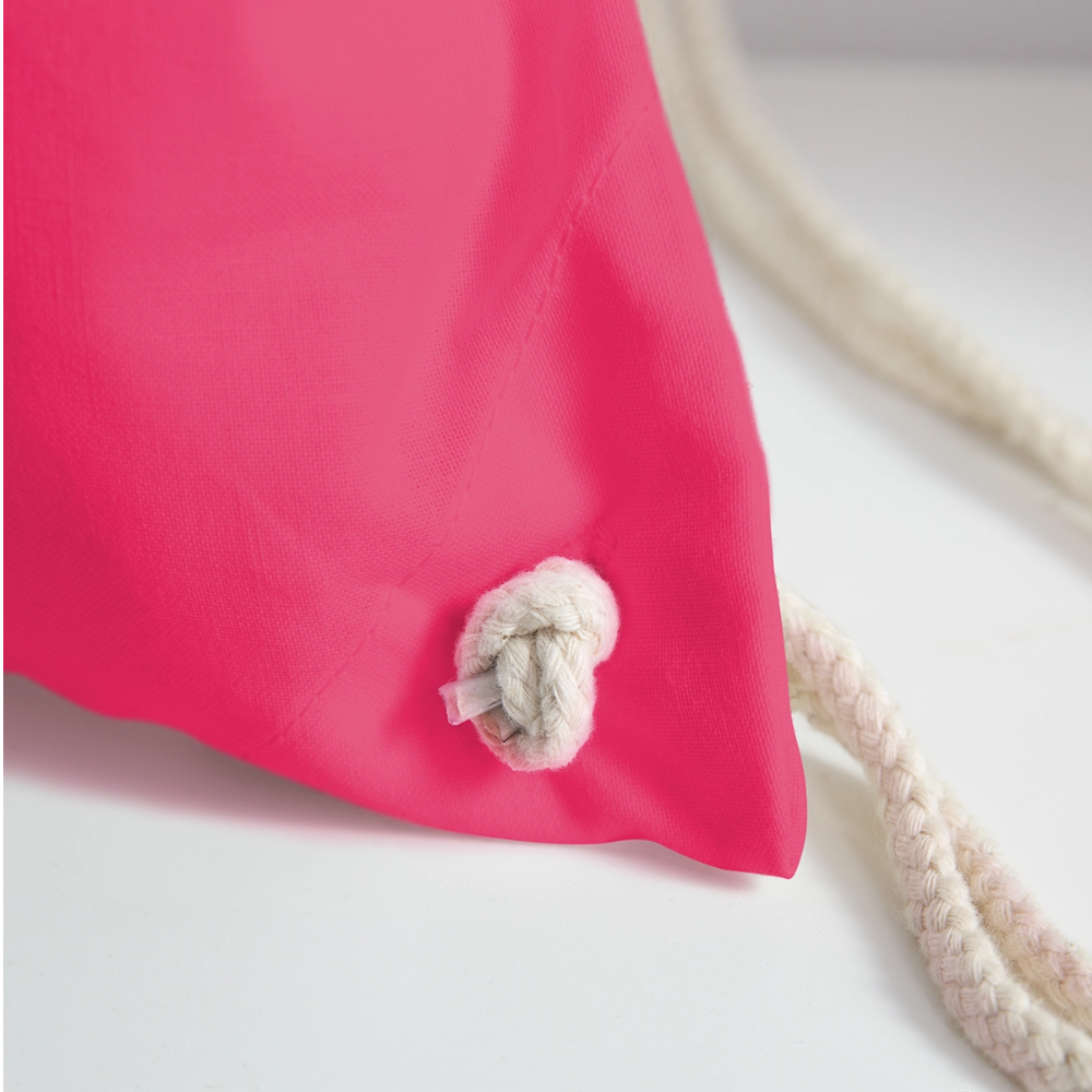 Ein Mann Mit Klasse Turnbeutel - Fuchsia