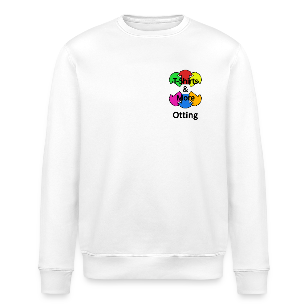 Unisex Bio-Sweatshirt Mit Firmenlogo - Weiß