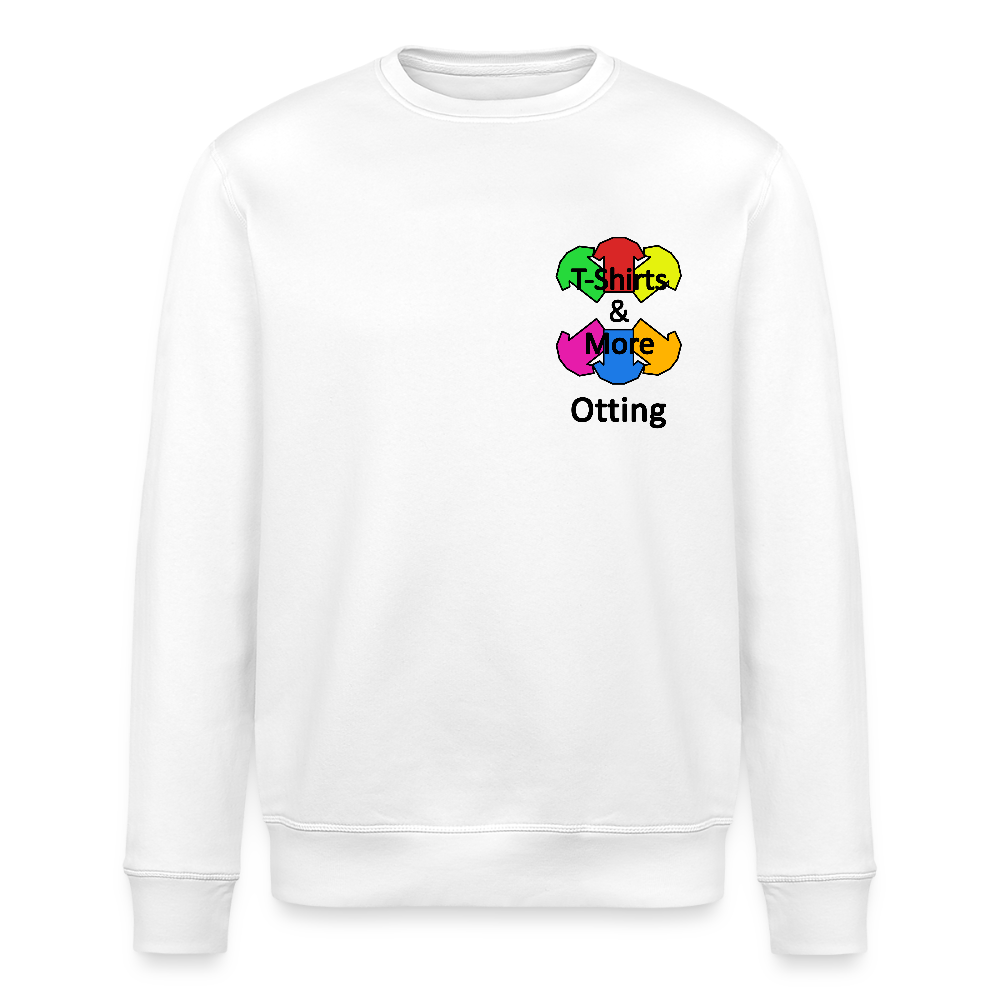 Unisex Bio-Sweatshirt Mit Firmenlogo - Weiß
